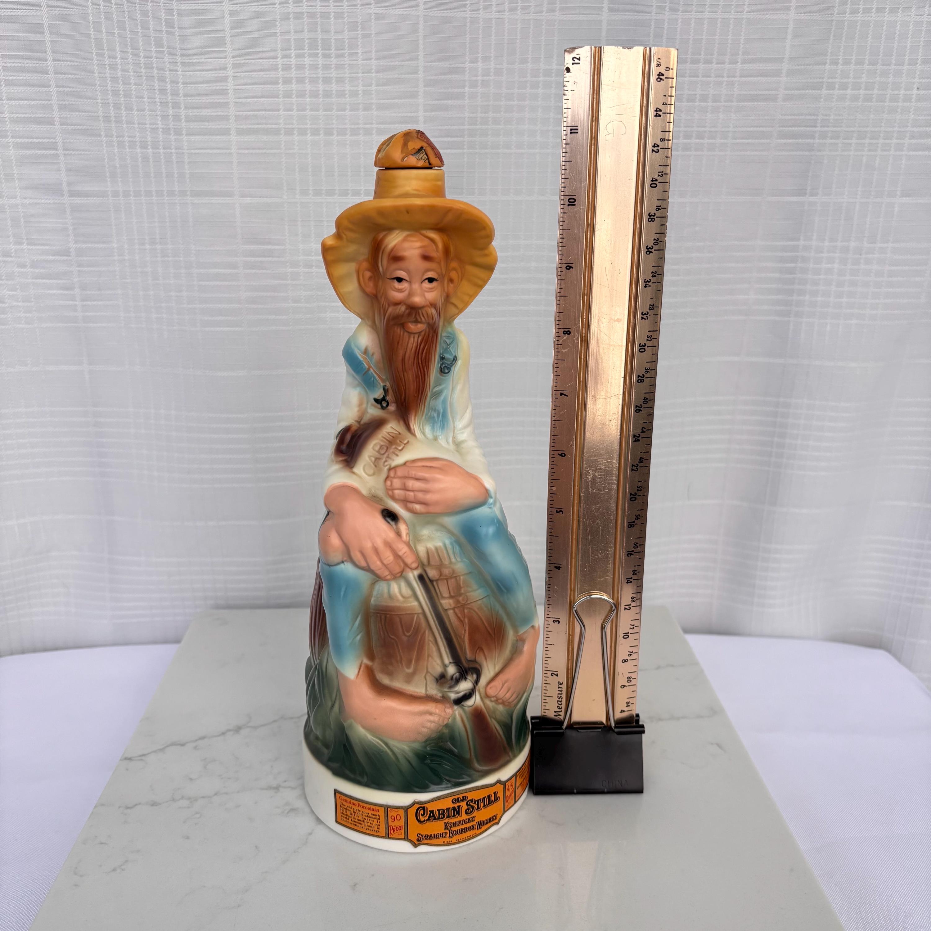1969 Old Cabin Still Hillbilly Decanter | Stitzel-weller Porcelain