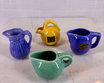 Vintage Stangl Pottery #1902 Miniature Pitcher Collection - Set of 4