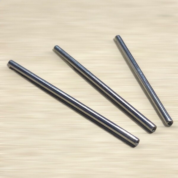 14g Push In Threadless Industrial Barbell - TITANIUM Upper Ear Scaffold Cartilage Body Piercing Jewelry Supplies 1 1/4" to 1 1/2” Bars