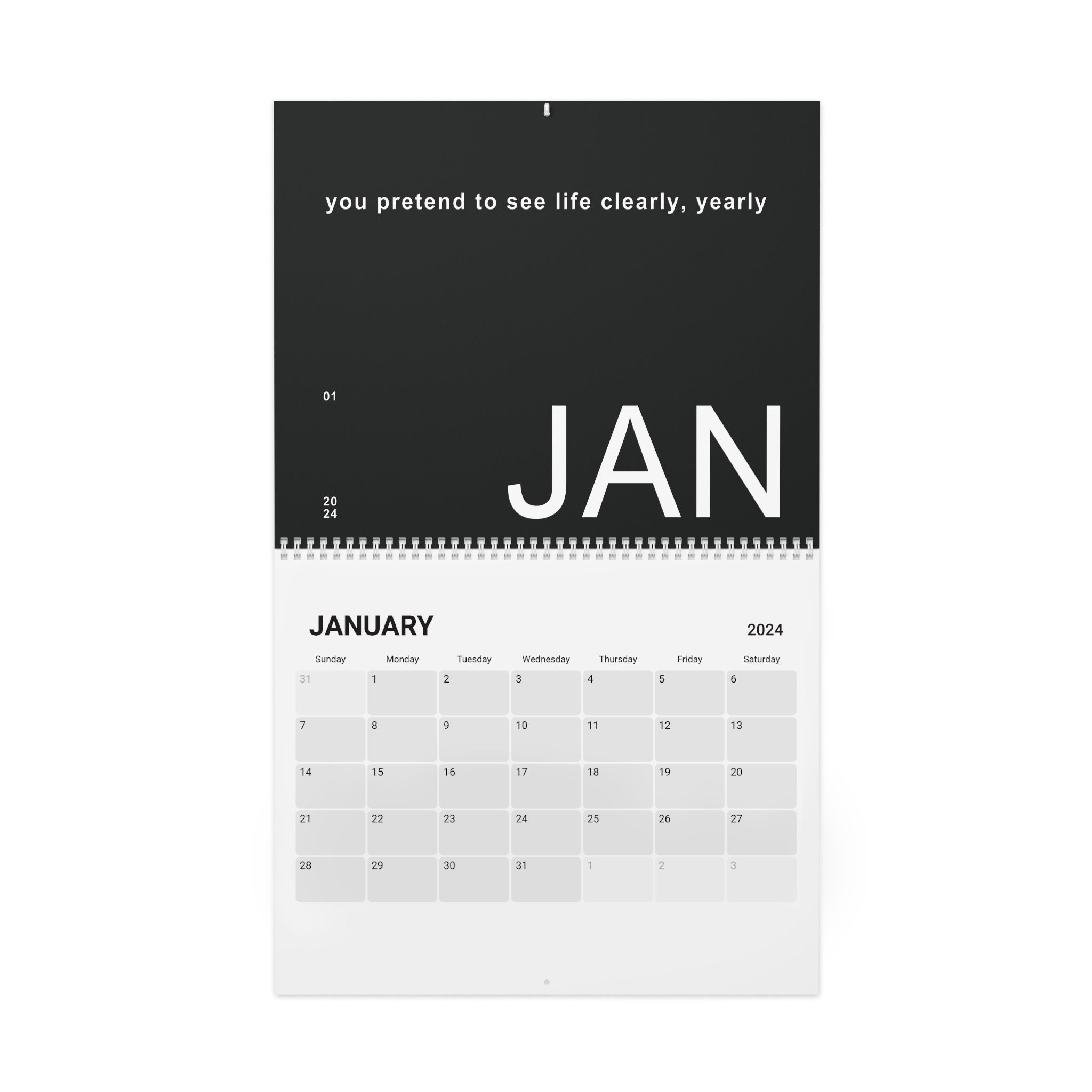 Drake For All The Dogs 2024 Calendar, Drake Slime You Out Wall Calendar