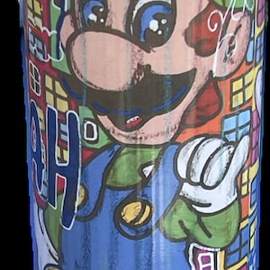 Super Mario Bros 20 oz roestvrijstalen beker