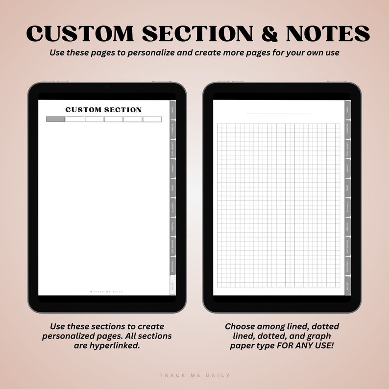 Digital Reading Journal Reading Tracker Goodnotes Planner Book Review