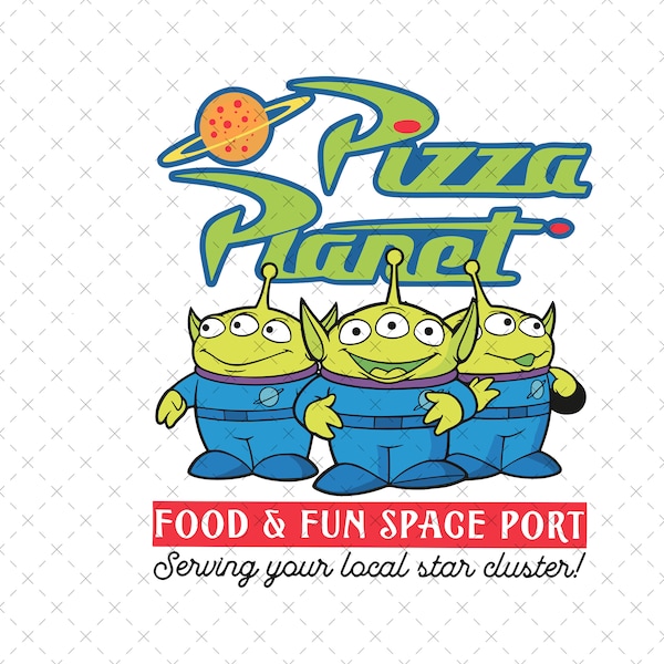 Pizza Planet Png, Toy Story Pizza Planet Png, Pizza Planet Svg, Alien Pizza Planet, Pizza Lover Digital Download, Digital Download