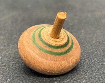 Vintage Koma, Japanese Handcrafted Wooden Spinning Top - Etsy