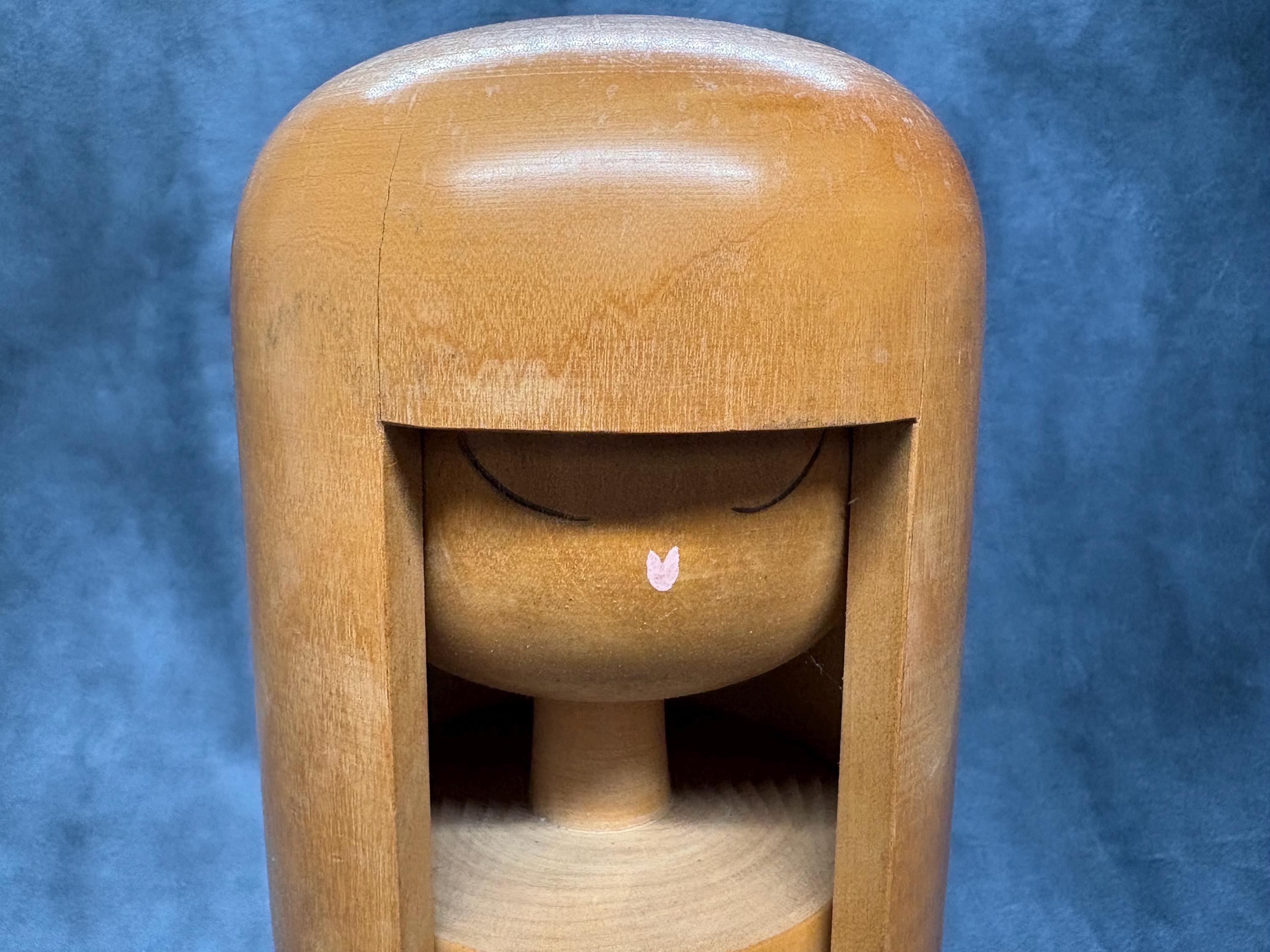 こけしけこ様【1950s USA vintage】ニッカーボッカー パンダ 田中春政 - 大型創作こけし、ヴィンテージ木製創作こけし、日本の