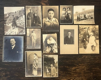 アンティーク写真コレクション、1900-1950年代の日本のアンティーク