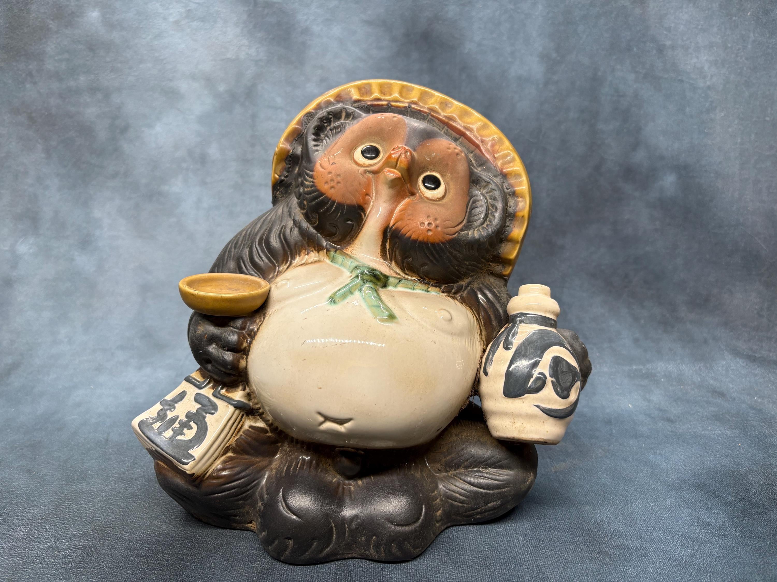 Tanuki shigaraki ware - Etsy 日本