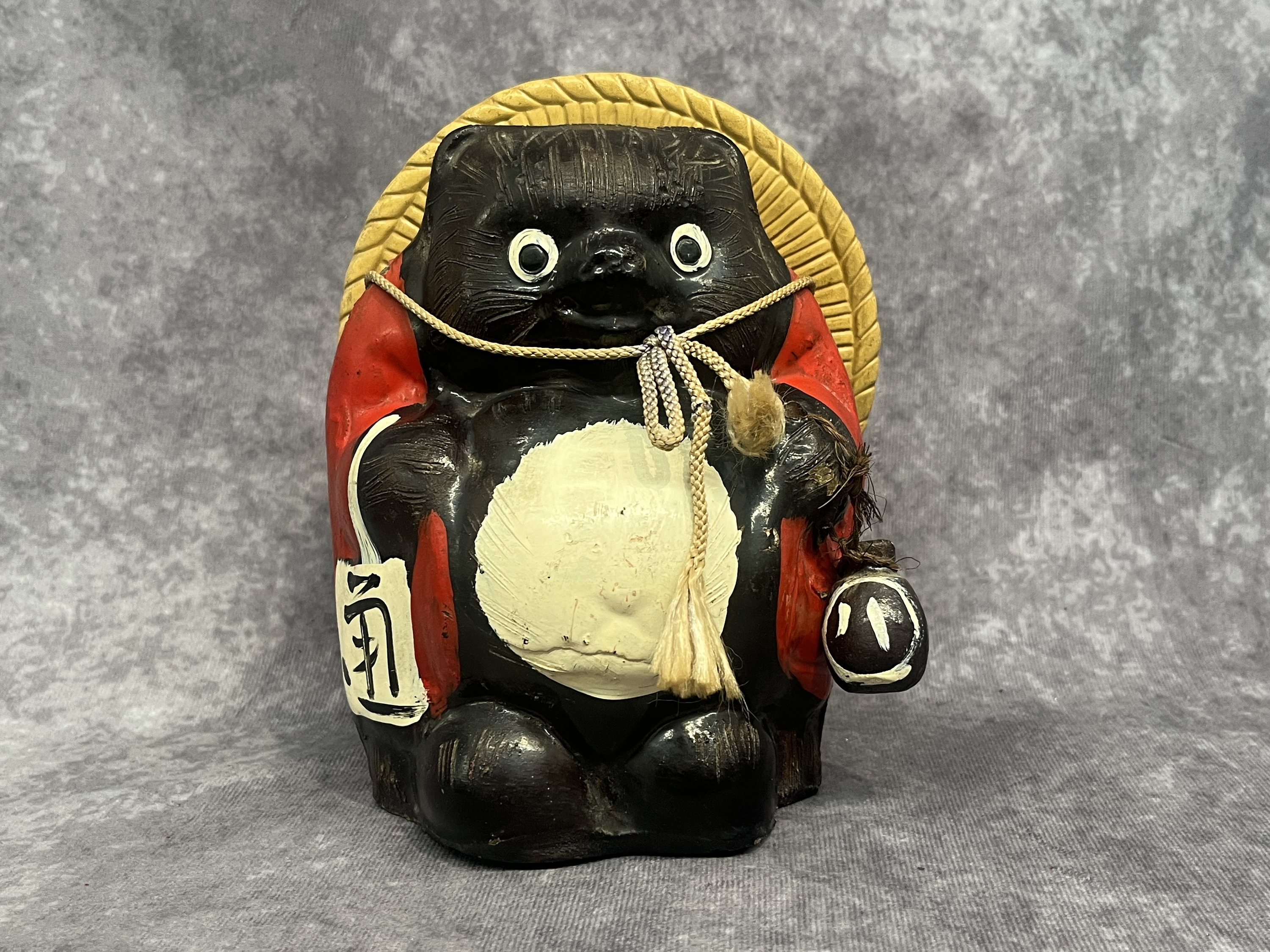 古い日本のタヌキ、徳利のヴィンテージ磁器装飾像 - Etsy 日本