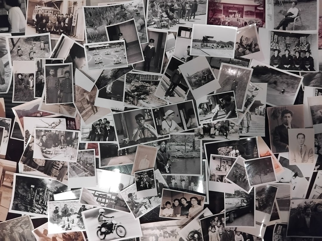 100 Vintage Photographs, Assorted Black and White Photograph Collection ...