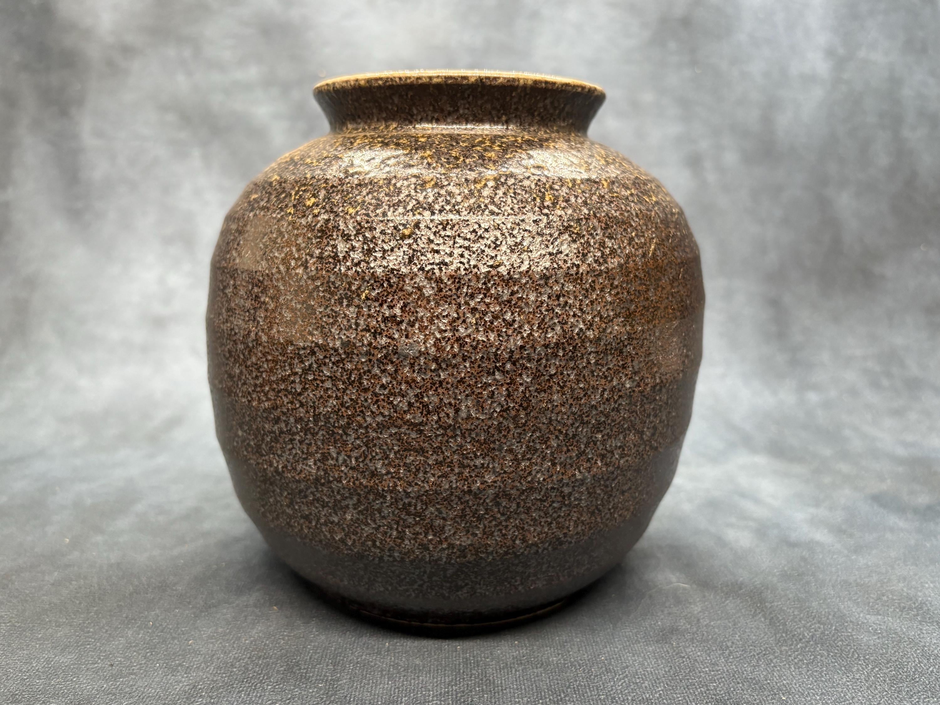 Tenmoku Vase Japan - Etsy