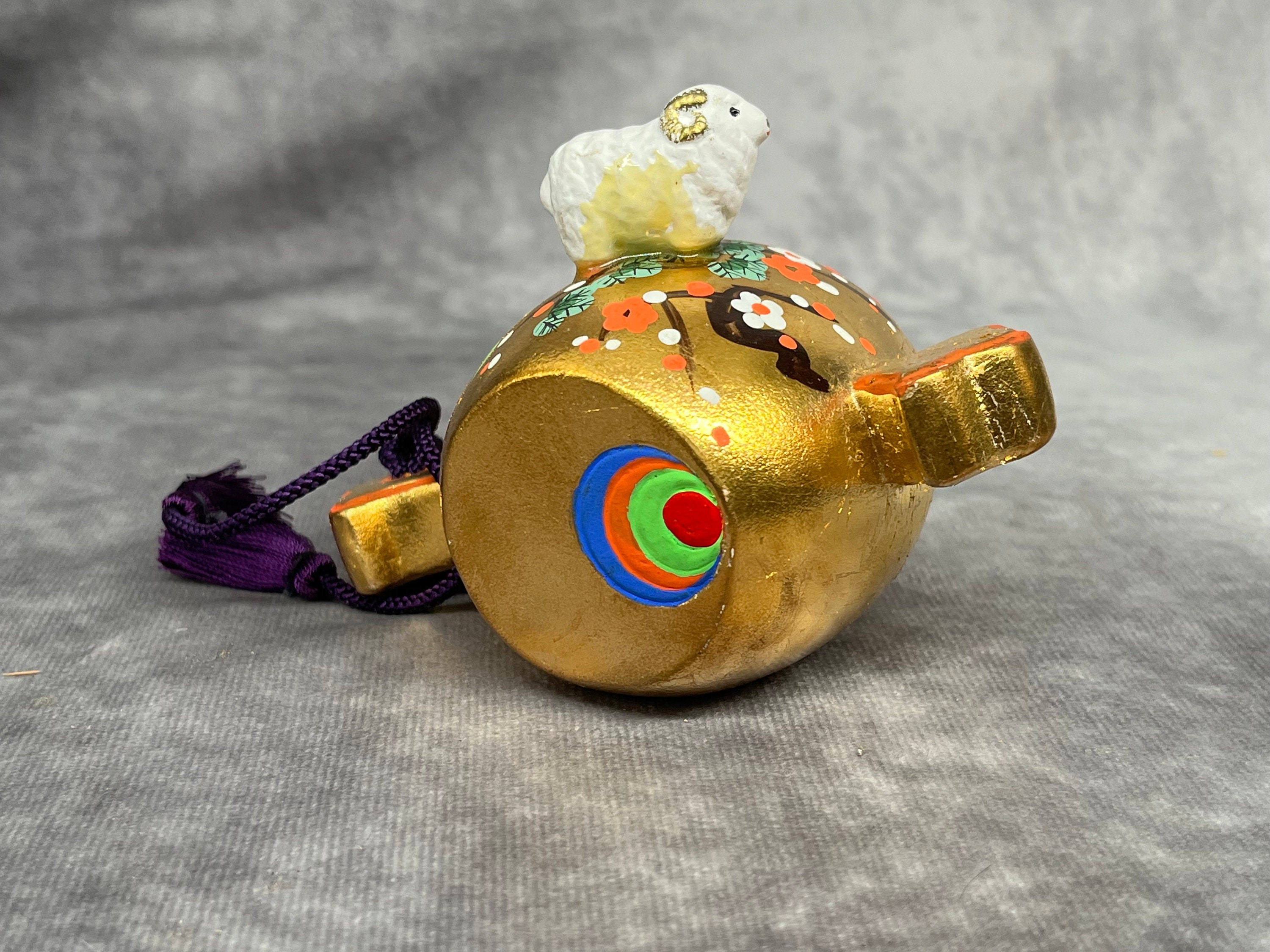 Ceramic Daikokus Mallet - God of Wealth, Fortune & Abundance