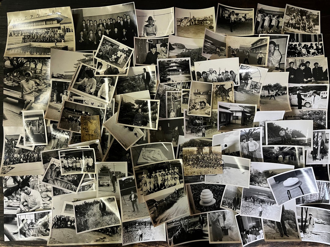 100 Vintage Photographs, Assorted Black and White Photograph Collection ...