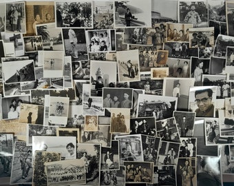 100 fotografías antiguas, colección variada de fotografías en blanco y negro, fotografías japonesas antiguas de varios temas alrededor de los años 1950-70
