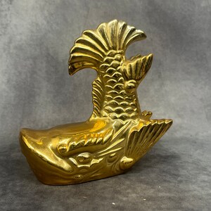 Japanese Money Box, Gold Gilt Porcelain Koi Carp Coin Pot, Vintage ...
