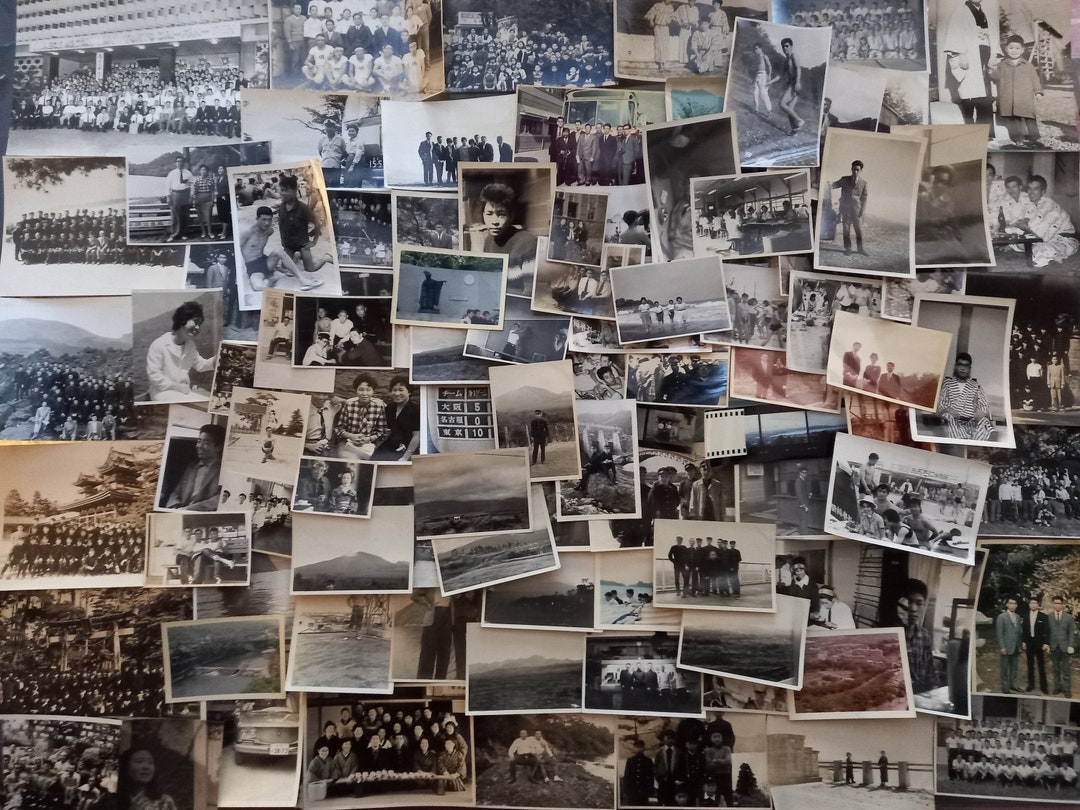 100 Vintage Photographs, Assorted Black and White Photograph Collection ...