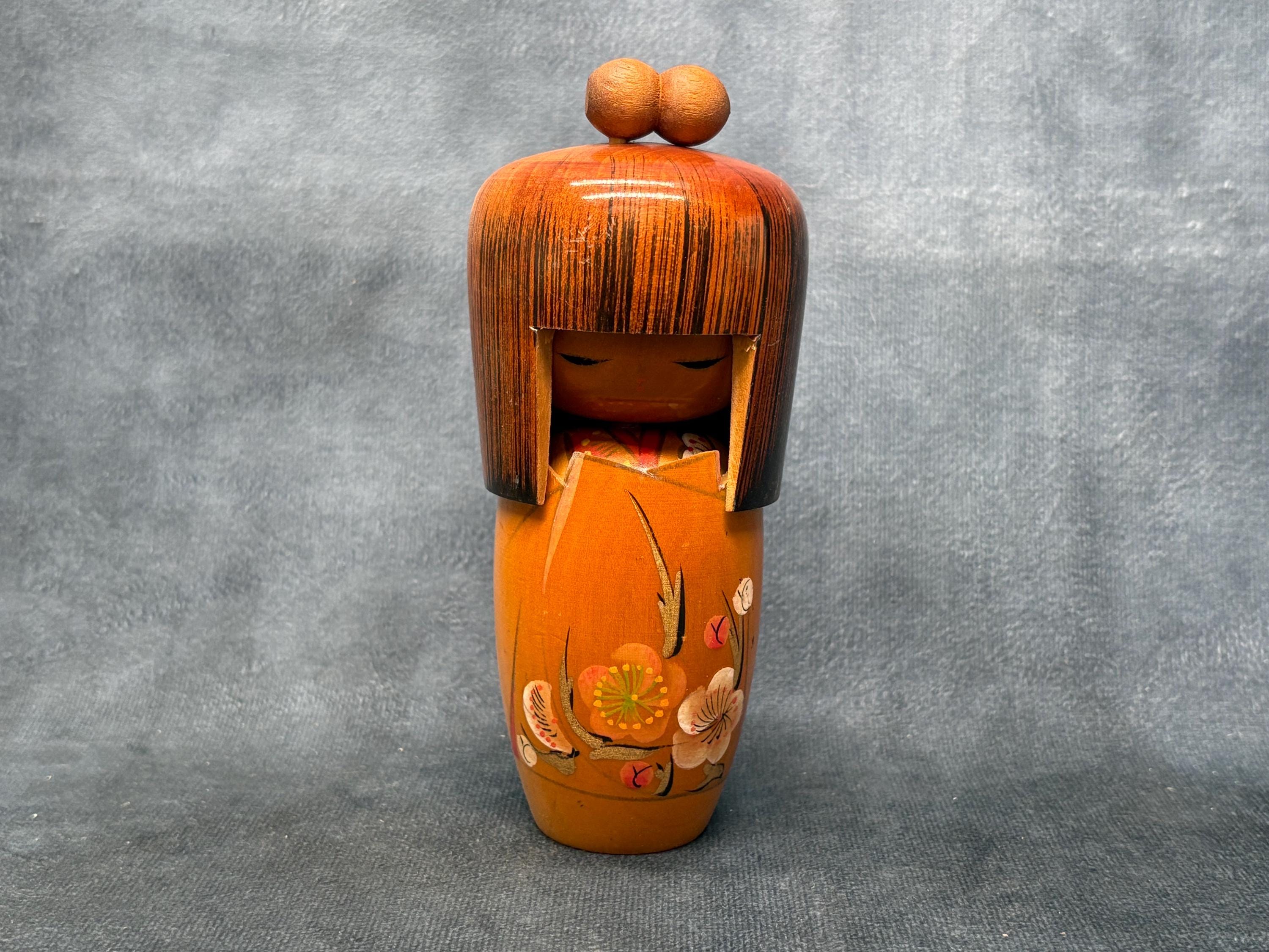 田中虎杖ナチュラルウッドのこけし人形 田中虎杖ナチュラルウッドの