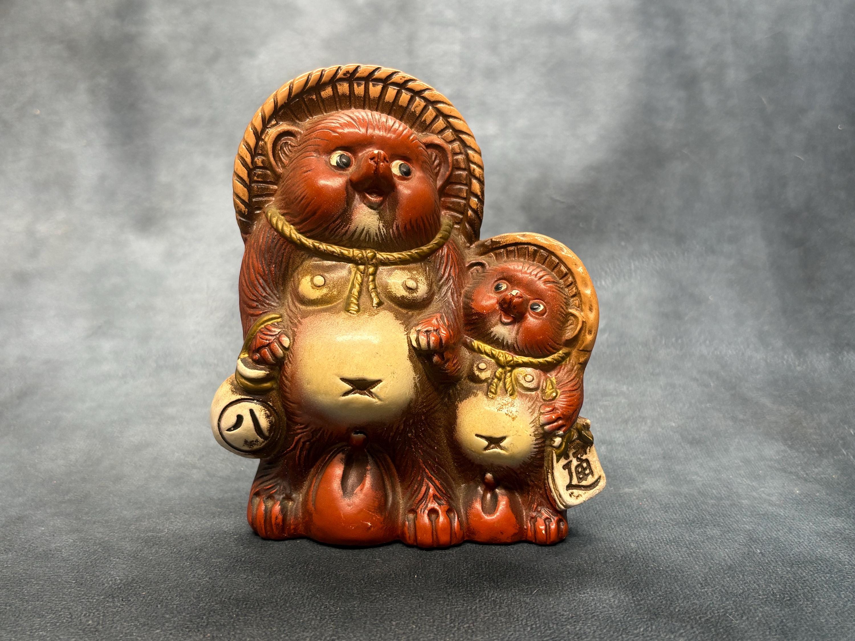 Tanuki figurine - Etsy 日本