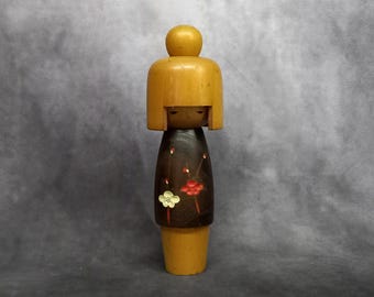 ヴィンテージ創作こけし 岡本卯三郎作 麦秋 - Etsy 日本