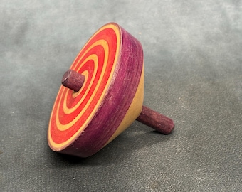 Vintage Koma, Japanese Handcrafted Wooden Spinning Top - Etsy