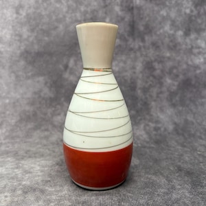 Sake Bottle Vintage Japanese Sake Bottle, Japanese Porcelain Saki Jug, Studio Pottery