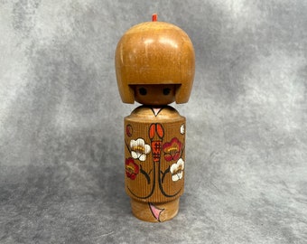 美 雅 ずっしり 無筆 Muhitsu こけし 創作 kokeshi doll 美 雅 ずっしり 無筆 Muhitsu こけし 創作 kokeshi doll