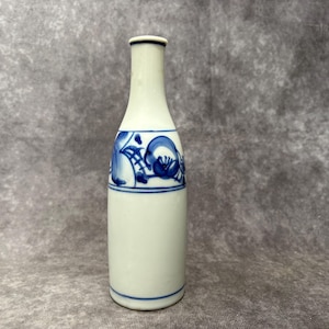 Sake Bottle Vintage Hand Painted Japanese Sake Bottles, Japanese Porcelain Saki Jug, Studio Pottery