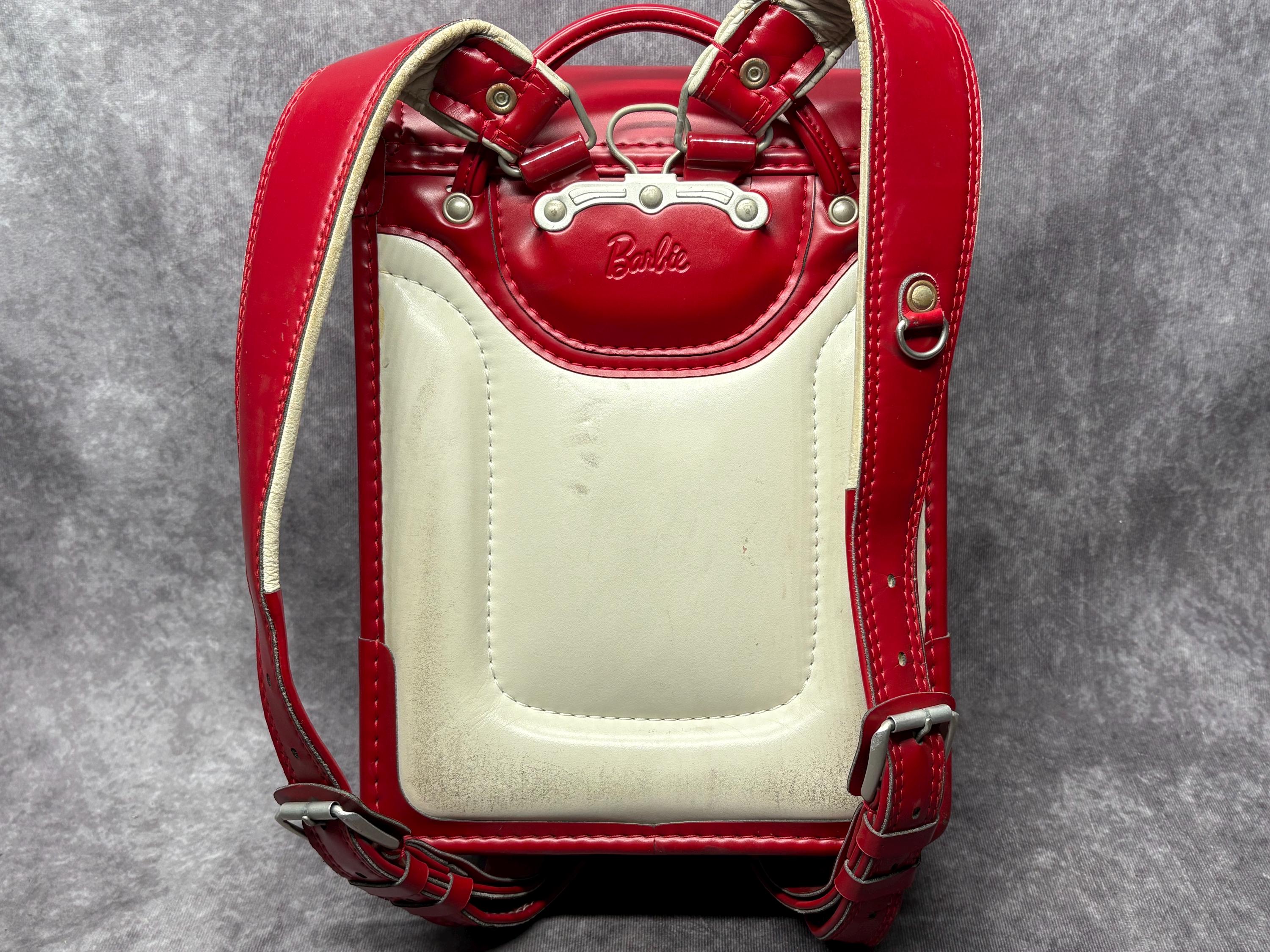 Randoseru Backpack, Red Barbie Japanese Tight Stitch Randoseru Bag