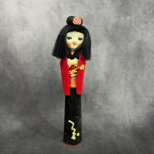 Vintage Japanese Figurine, Japanese Ornament, Cartoon Style Character