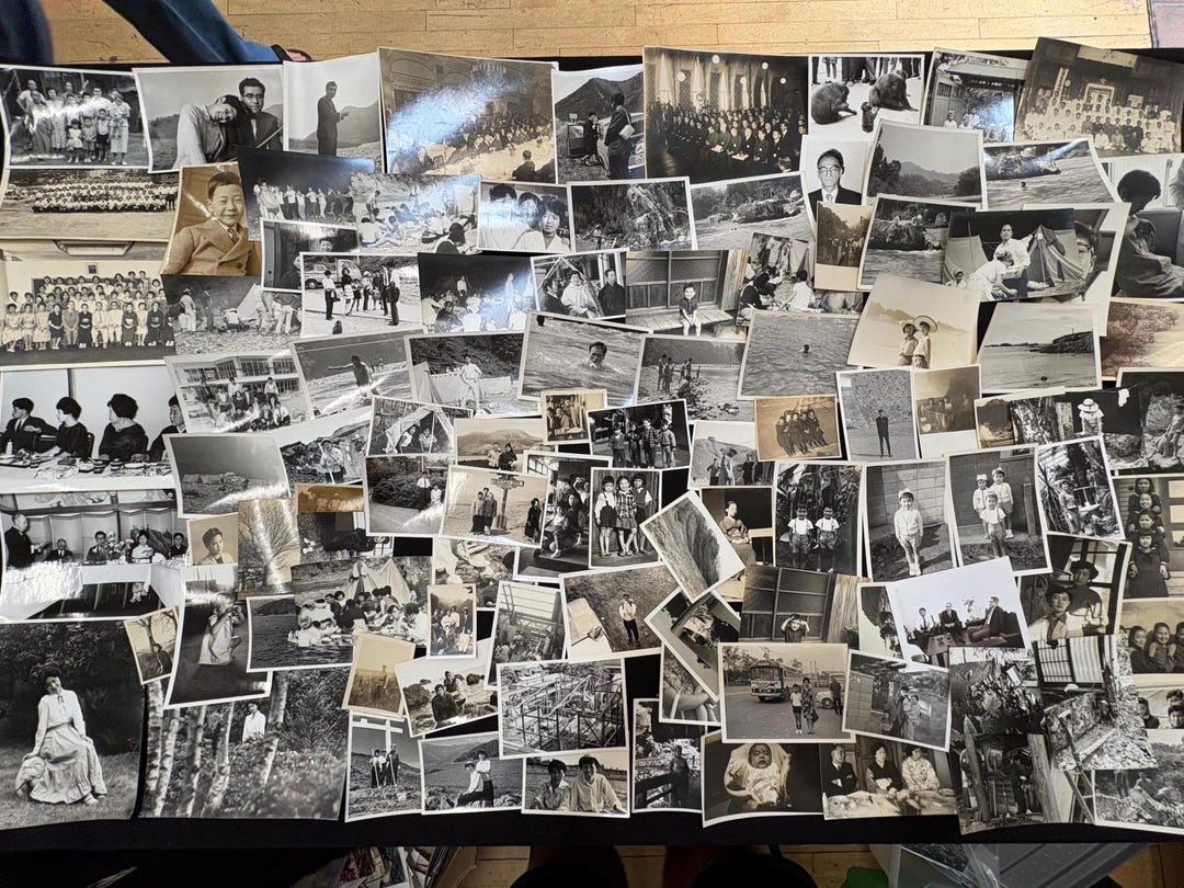 100 Vintage Photographs, Assorted Black and White Photograph Collection ...