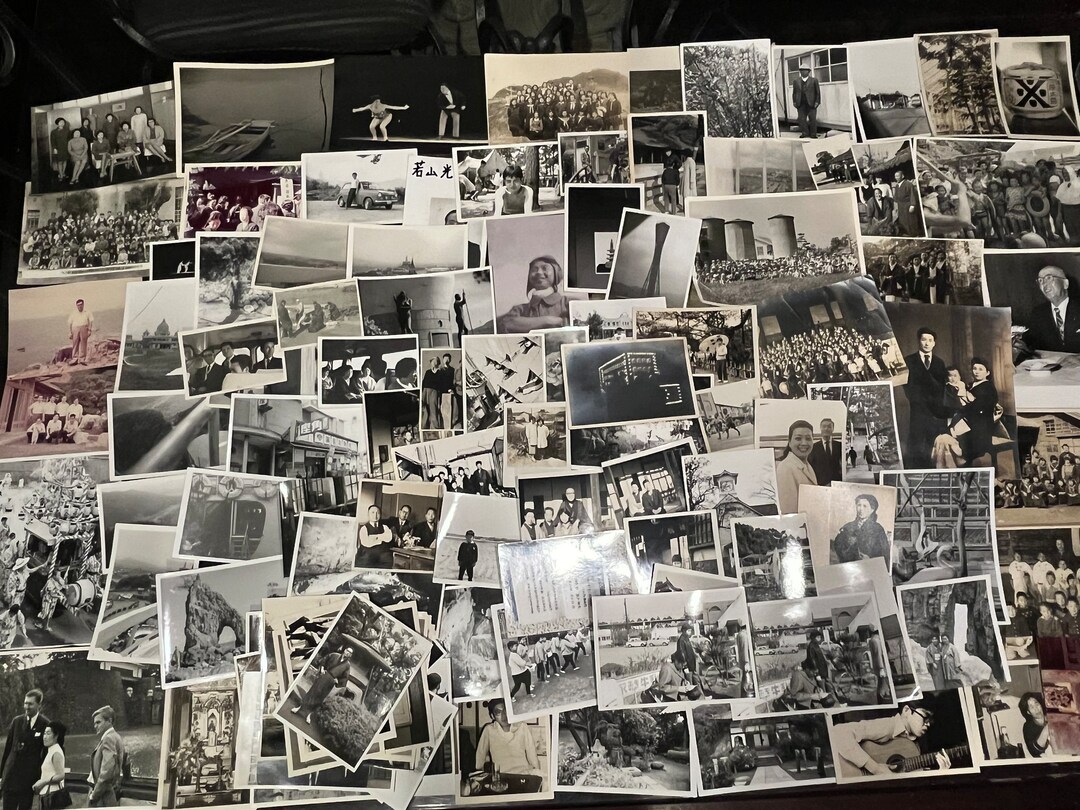 100 Vintage Photographs, Assorted Black and White Photograph Collection ...