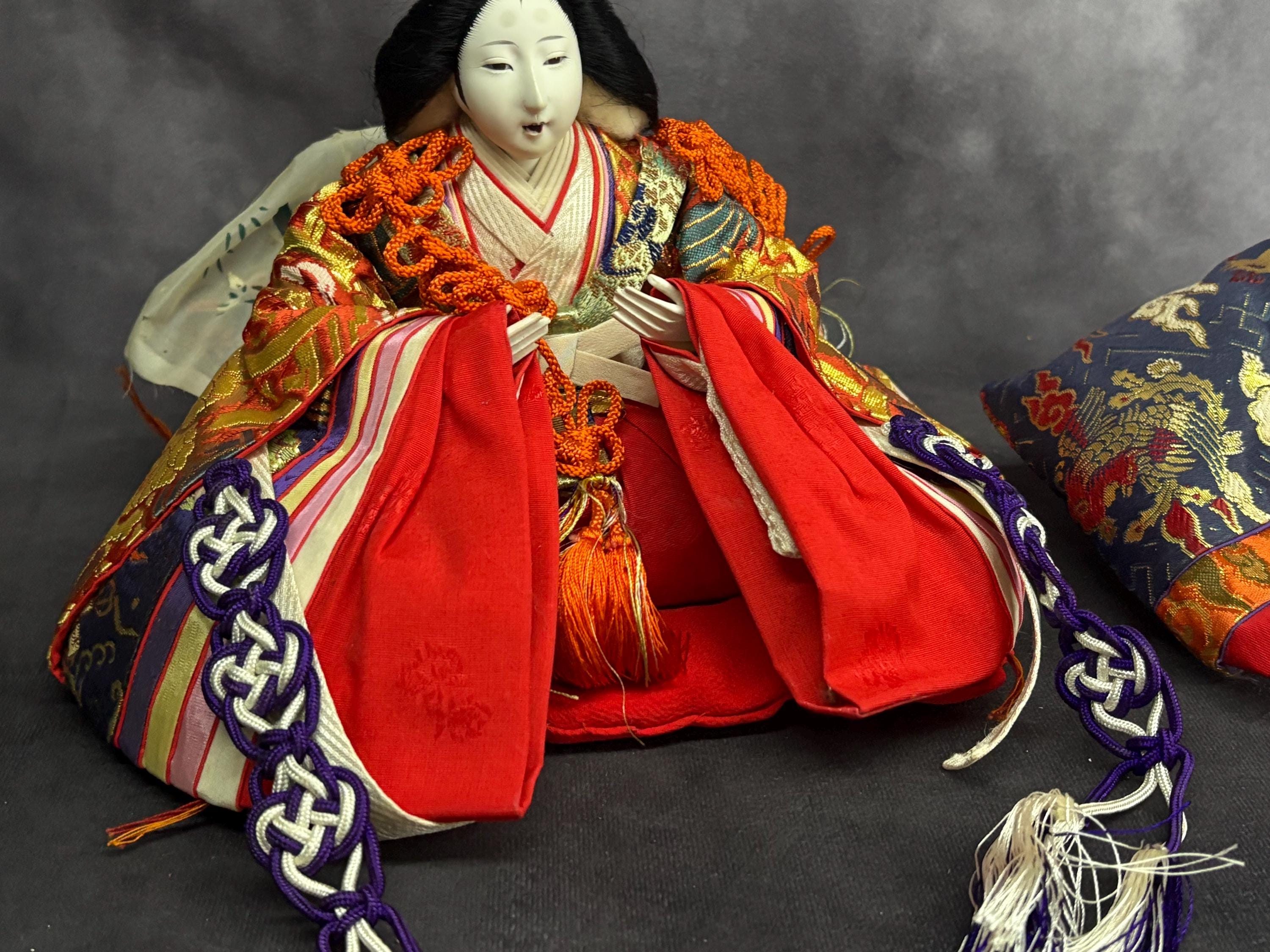 Emperor & Empress, Japanese Hina Dolls, Vintage Japanese Doll