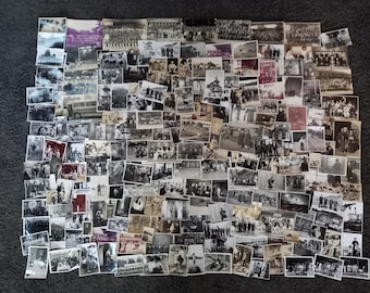 Colección de 200 fotografías antiguas en blanco y negro, fotografías japonesas antiguas de diversos temas, circa 1950-1970