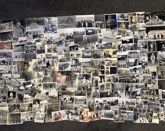 200 Vintage-Fotografien, verschiedene Schwarz-Weiß-Fotografien, Vintage japanische Fotografien verschiedene Themen Etwa 1950er-70er Jahre