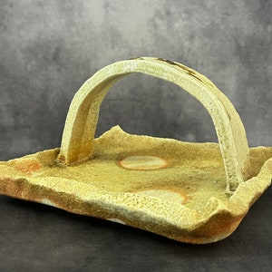 Japanese Studio Pottery Large Platter Dish Mashiko Studio c1970’s Japanese Wabi Sabi