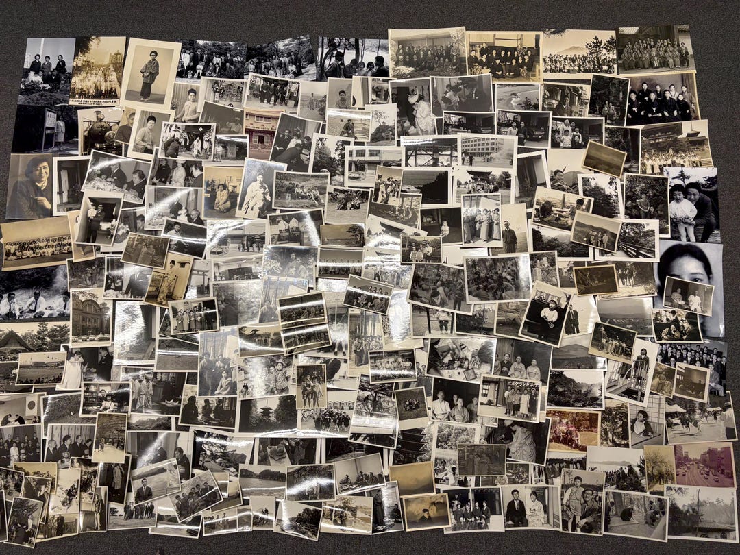 200 Vintage Photographs, Assorted Black and White Photograph Collection ...
