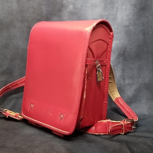 Sac à dos Randoseru, sac Randoseru japonais rose à points serrés, cartable rose - Disneys La Petite Sirène