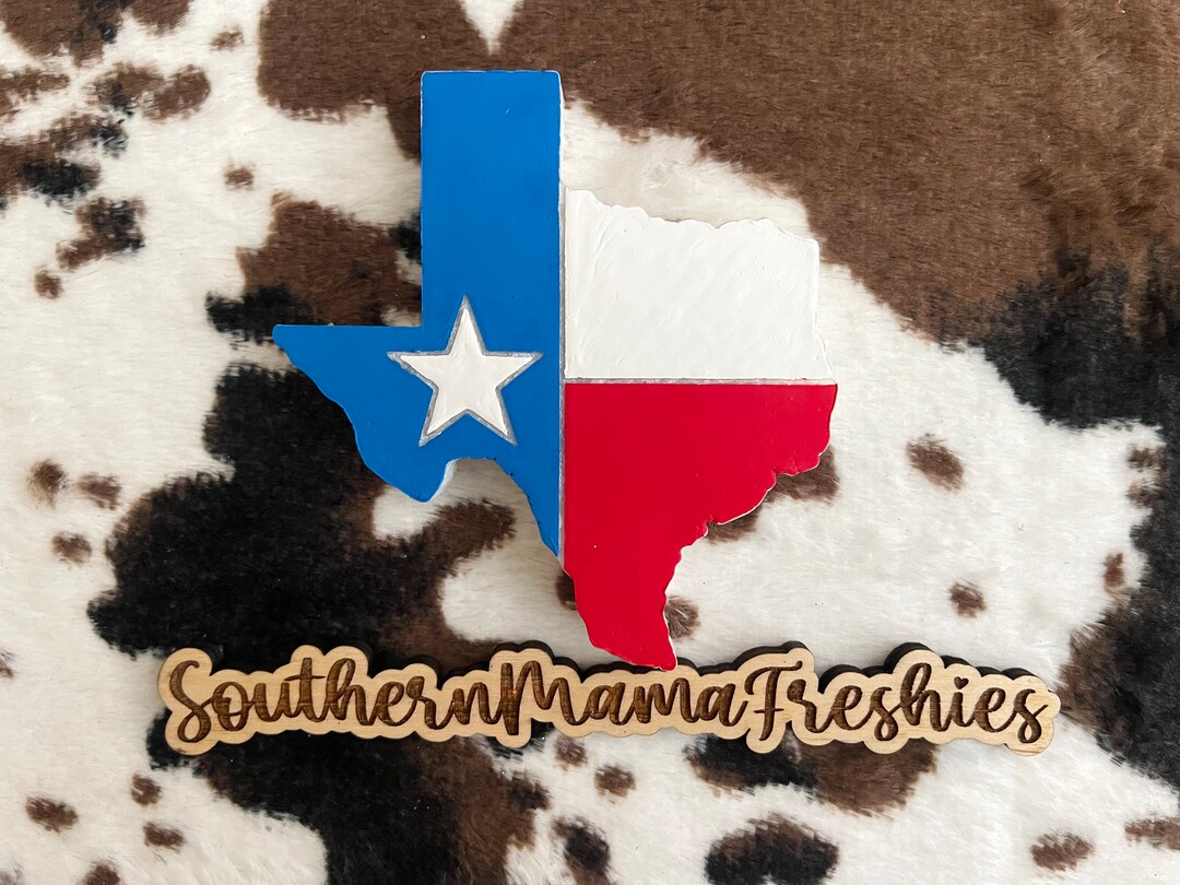 Texas Flag Car Freshie, Texas Flag, Texas, Air Freshener, Freshies Etsy