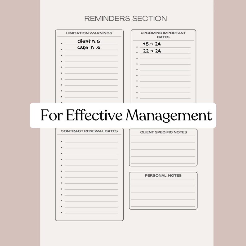Lawyer Planner Printable Lawyer Organizer Lawyer Notes Instant Download ...
