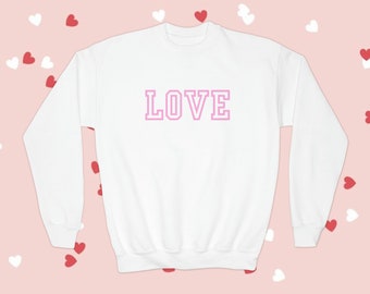 LOVE- Sweat-shirt Crewneck pour jeunes