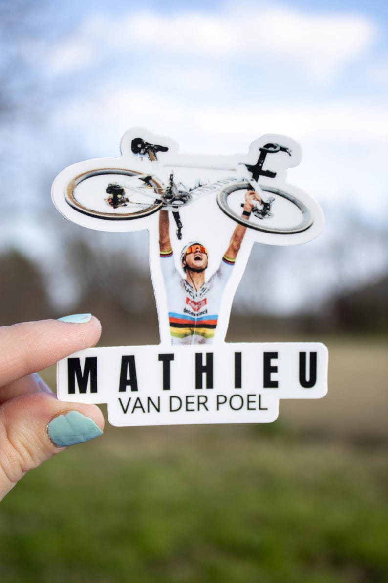 Mathieu Sticker Mathieu Van Der Poel Sticker - Etsy