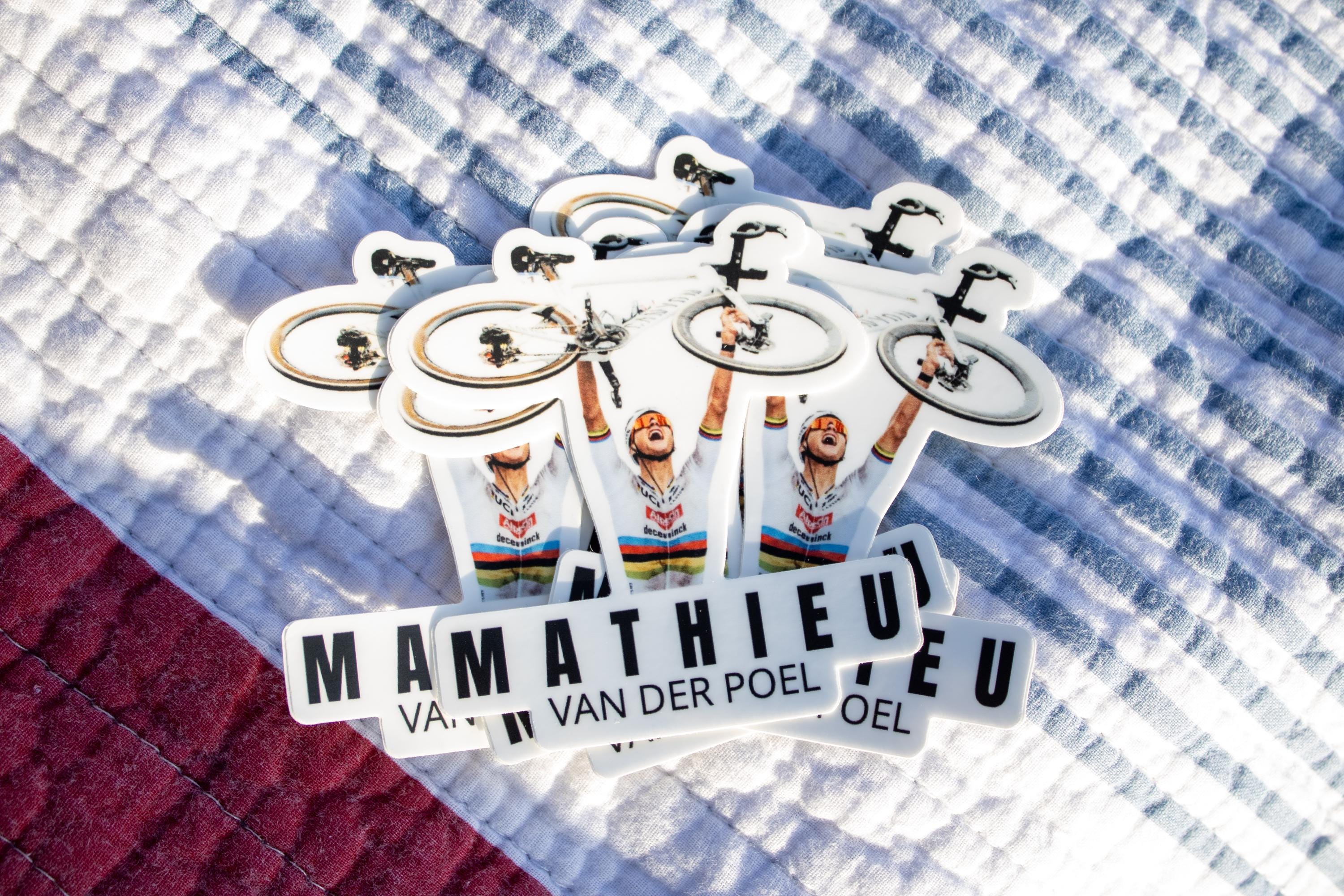 Mathieu Sticker Mathieu Van Der Poel Sticker - Etsy