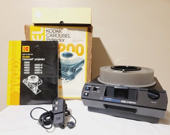 Kodak Carousel 4200 Slide Projector Works Great See Video