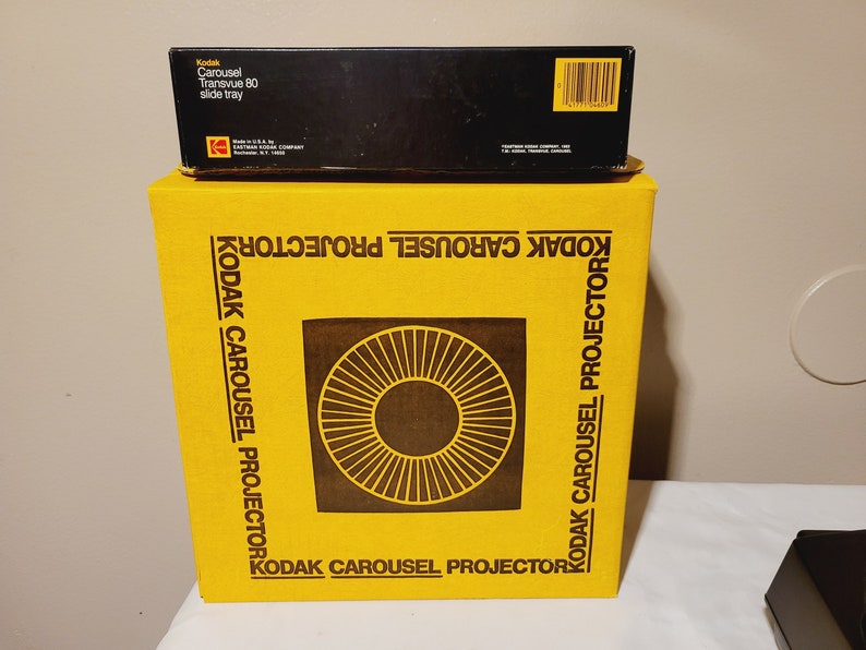 Kodak Carousel 750H Slide Projector New Solenoid New Light Bulb Tested