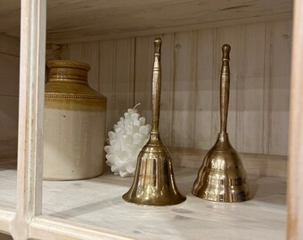 Antique Brass Hand Bell