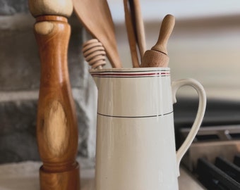 Vintage Ironstone Pitcher - Farmhouse