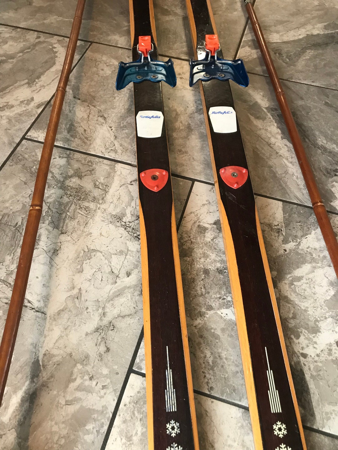 Antique / Vintage Cross Country Skis Sigmund Ruud Etsy