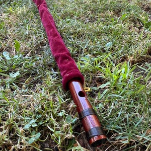 G# Key Bamboo Chinese Flute – Traditional Handmade Dizi with Membrane, Professional Quality Flute for Meditation, Music & Gift