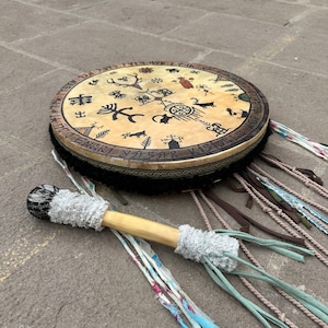Authentic Shamanic Meditation Drum - Perfect Mother's Day Gift