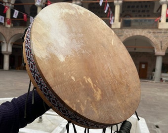 18-inch sjamanistische trommel: handgemaakt heilig ritueel percussie-instrument