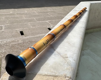 Authentic Turkish Ney Flute - Handcrafted Woodwind Instrument for Soulful Melodies